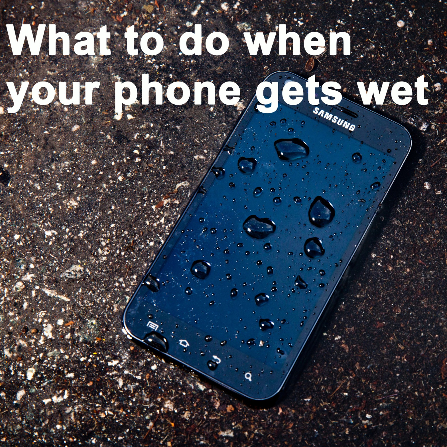 What to do when your phone gets wet (without Rice) - How To Get Water Out Of Your Phone Without Rice